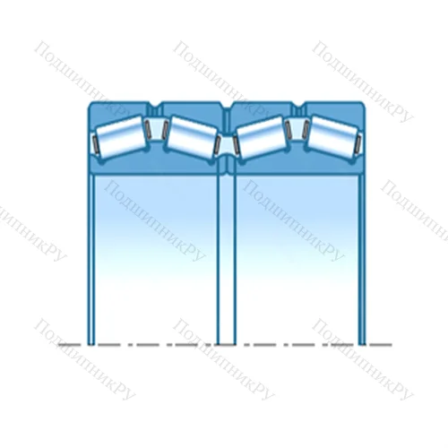 Подшипник роликовый радиально-упорный CRO-6042LL от производителя  NTN Подшипник роликовый радиально-упорный CRO-6042LL от производителя  NTN
