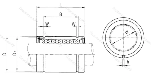 Подшипник LM 13 UU AJ в Орле