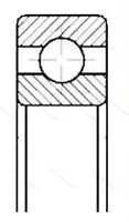 Подшипник  61996 (1000996) размер 480x650x78 от производителя  SKF Подшипник  61996 (1000996) размер 480x650x78 от производителя  SKF