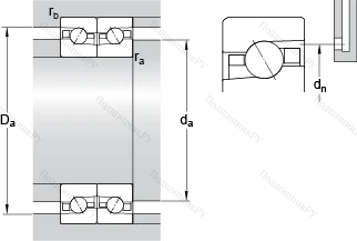 Подшипник BTM 160 BM/HCP 4CDB