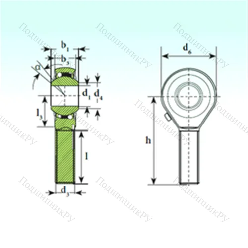 Подшипник шариковый радиальный самоцентрирующийся TSM 20 BB-O