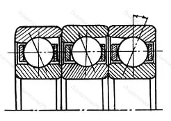 Подшипник  1656248 размер 240x440x255 от производителя  ГПЗ-23