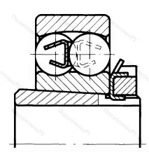 Подшипник 1206EK/P 6Q 6+H 206 размер 25x62x16/26 от производителя  SKF Подшипник 1206EK/P 6Q 6+H 206 размер 25x62x16/26 от производителя  SKF