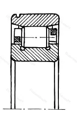 Подшипник  322209 размер 45x85x19 от производителя  ГПЗ-4 Подшипник  322209 размер 45x85x19 от производителя  ГПЗ-4