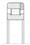 Подшипник N 317/C 3 размер 85x180x41 от производителя  SKF