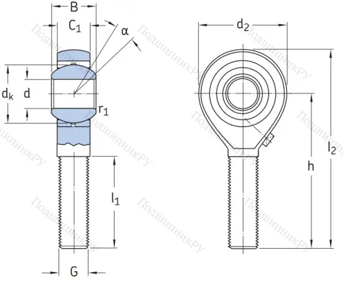 Шарнирная головка POS 12 L в Орле