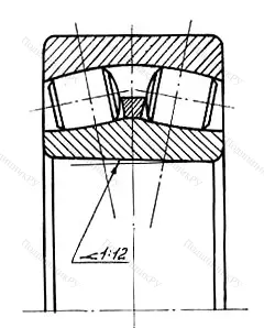 Подшипник  3153736 (23136K) размер 180x300x96 от производителя  ГОСТ Подшипник  3153736 (23136K) размер 180x300x96 от производителя  ГОСТ