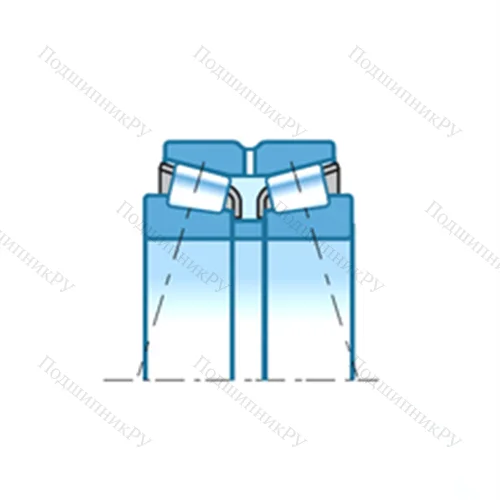 Подшипник роликовый радиально-упорный спаренный 32926DF от производителя  NTN Подшипник роликовый радиально-упорный спаренный 32926DF от производителя  NTN