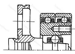 Модификация подшипника 4-306093К размер 5x14x7,5/17,3 ГПЗ-31 от производителя  ГПЗ-31