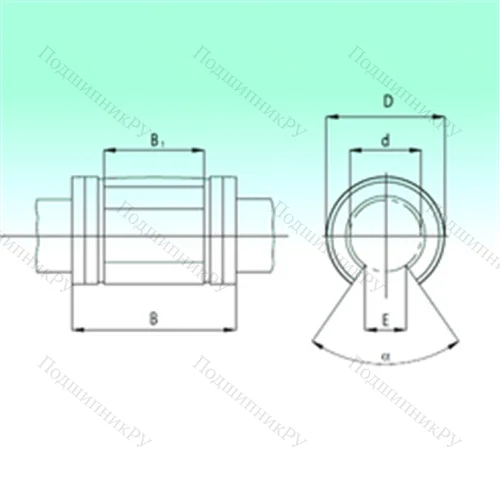 Подшипник шариковый линейный