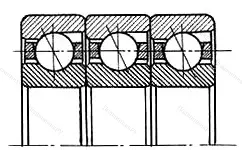 Модификация подшипника 666432Л2 размер 160x400x264 от производителя  ГПЗ-1 Модификация подшипника 666432Л2 размер 160x400x264 от производителя  ГПЗ-1