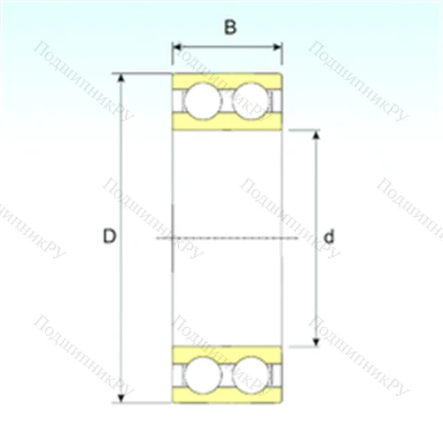 Подшипник шариковый радиальный 4210 ATN 9