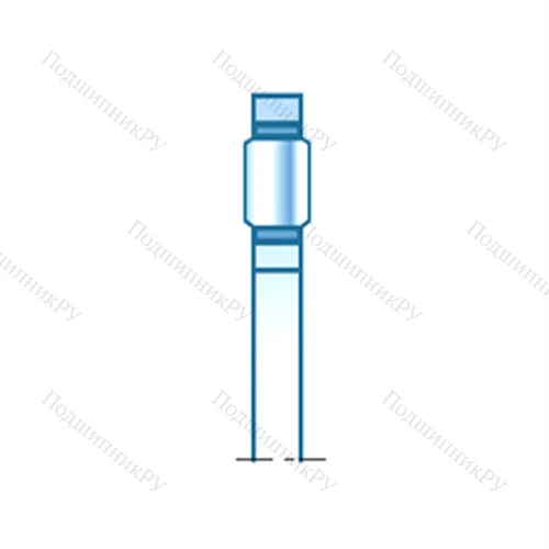 Подшипник игольчатый упорный AKJ 25X 38X 2 от производителя  NTN
