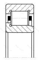 Подшипник NJ 202ECM/P 6S размер 15x35x11