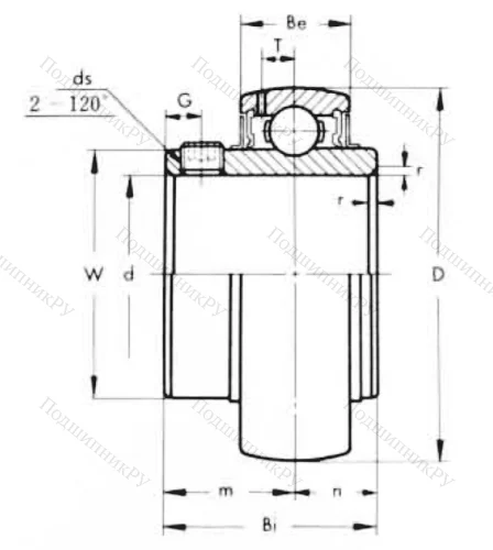 Подшипник MUC 207 FD (ASAHI) в Орле