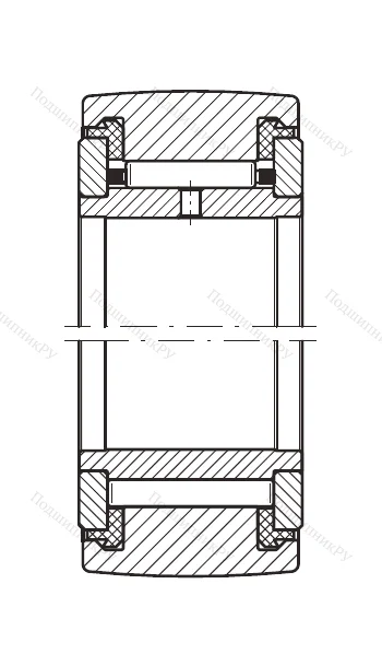 Игольчатый подшипник NATR 35 PP A