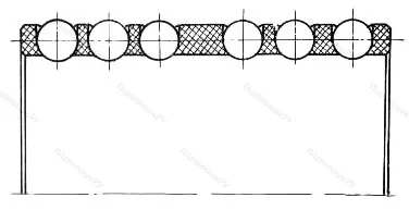 Модификация подшипника 4-110906Е размер 30x47x9 от производителя  ГПЗ-4 Модификация подшипника 4-110906Е размер 30x47x9 от производителя  ГПЗ-4