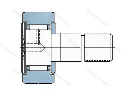 Модификация подшипника 534903ДК1 размер 18x40x20/58