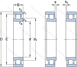 Подшипник N 1012 KTNHA/SP