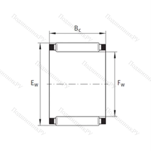 Подшипник игольчатый радиальный K 18X 22X 13