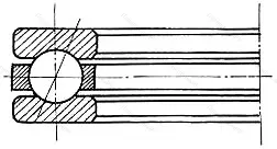 Модификация подшипника 1008918Ю1Т размер 90x105x10 от производителя  ГПЗ-2
