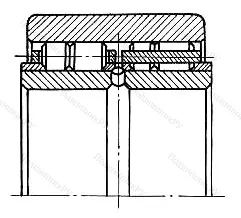 Подшипник  372710 размер 50x120x82