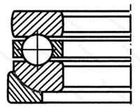 Подшипник 53224+U 224/P 6 размер 120x170/175x46 от производителя  SKF Подшипник 53224+U 224/P 6 размер 120x170/175x46 от производителя  SKF