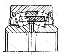 Модификация подшипника 83705Ю2ТС8 размер 25x62x29 от производителя  ГПЗ-29