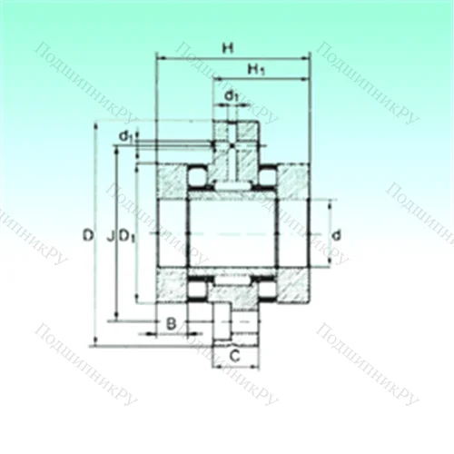 Подшипник комбинированный ZARF 65155 TN от производителя  NBS Подшипник комбинированный ZARF 65155 TN от производителя  NBS