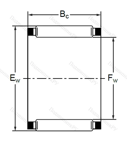 Подшипник K 70x76x29.8 в Орле