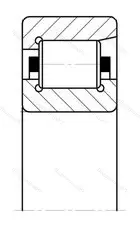 Подшипник NF 309 размер 45x100x25