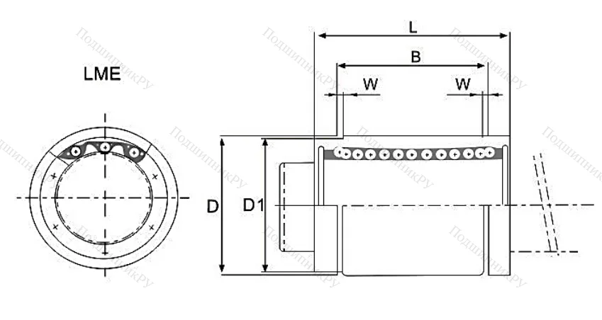 Подшипник LME 12 UU в Орле