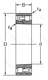 Двухрядный роликовый подшипник NN 3015 KMP 5 (3182115-5 Л ГОСТ) в Орле
