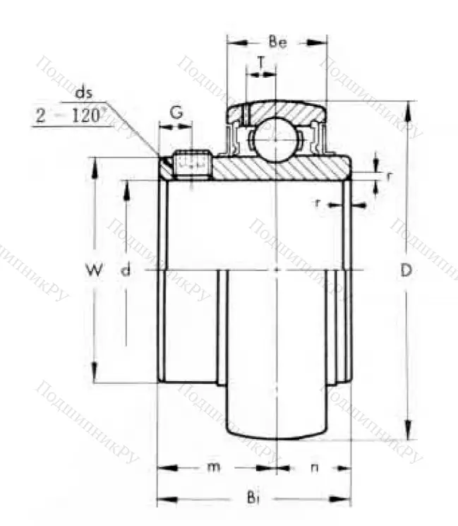 Корпусный подшипник UC 202 (ASAHI) в Орле