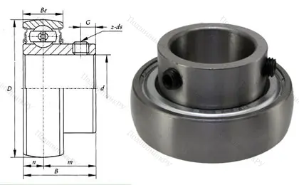 Корпусный подшипник SB 203 в Орле