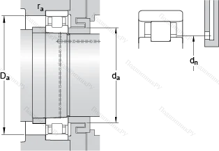 Подшипник N 1012 KPHA/HC 5SP