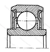 Модификация подшипника 980700ЮУС2 размер 10x37x12/16 от производителя  ГПЗ-3 Модификация подшипника 980700ЮУС2 размер 10x37x12/16 от производителя  ГПЗ-3