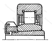 Модификация подшипника 96-602748М размер 240x440x82/125 от производителя  ГПЗ-1