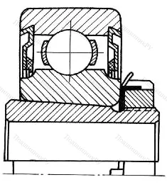 Модификация подшипника 380706КС27 размер 30x85x23/35 от производителя  ГПЗ-20