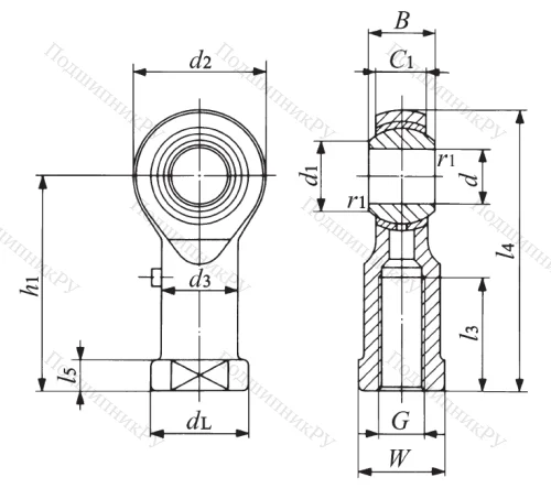 Шарнирная головка PHS 6 A в Орле