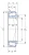 Конический роликовый подшипник 32012 X/QCL 7C от производителя  SKF