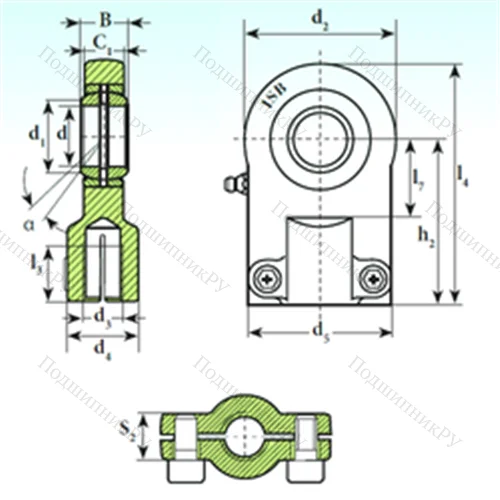 Подшипник скольжения сферический
