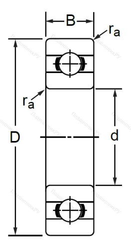 Дюймовый шариковый подшипник RLS 20 (LJ 2-1/2) в Орле