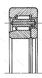 Подшипник  1232980 размер 400x540x65 от производителя  ГПЗ-9
