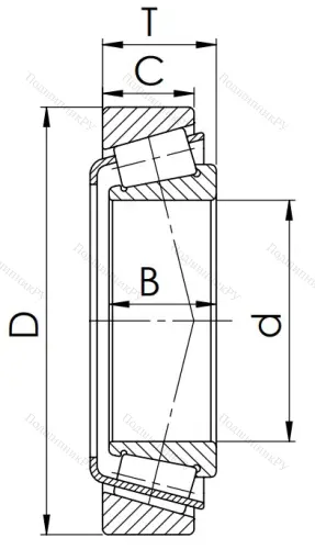Конический роликовый подшипник 7526 (32226) в Орле