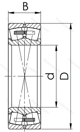 Сферический роликовый подшипник 3507 АМН (22207 MBW 33) в Орле