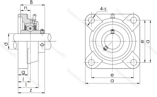 Подшипниковый корпус  F 205 в Орле