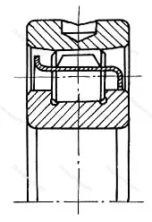 Подшипник  402312 размер 60x130x31 от производителя  ГПЗ-10