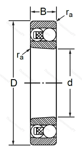 Двухрядный шариковый подшипник 1315 K в Орле