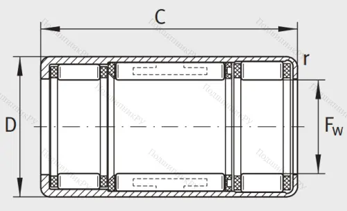 Подшипник обгонной муфты обгонная муфта HFL 1626-L 564 в Орле